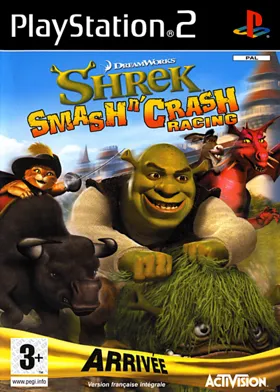 DreamWorks Shrek - Smash n' Crash Racing box cover front